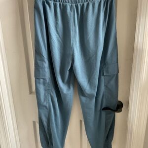 Lou and Grey knit mixed fabric joggers